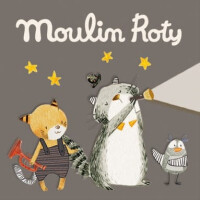 Moulin Roty      -       Zestaw 3 Krążków z Bajkami do Projektora LES MOUSTACHES 666364