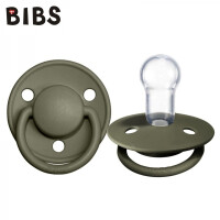 BIBS - Bibs de Lux Green Hunter One Size Smoczek Uspokajający Silikonowy