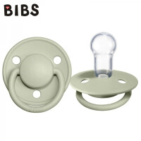 BIBS - Bibs de Lux Sage One Size Smoczek Uspokajający Silikonowy