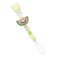 Loulou Lollipop  -  Silikonowa Zawieszka do Gryzaka i Smoczka Arbuz