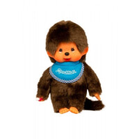 Monchhichi    -    Pluszowa Małpka Chłopiec Classic, 20cm  -  Niebieski