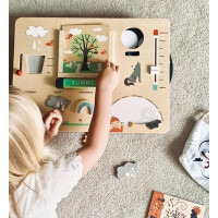 Tender Leaf Toys - Drewniana Stacja Pogodowa