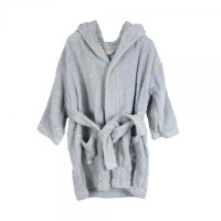 FILIBABBA - Filibabba Szlafrok z Haftem (3 - 4 l) Pearl Blue