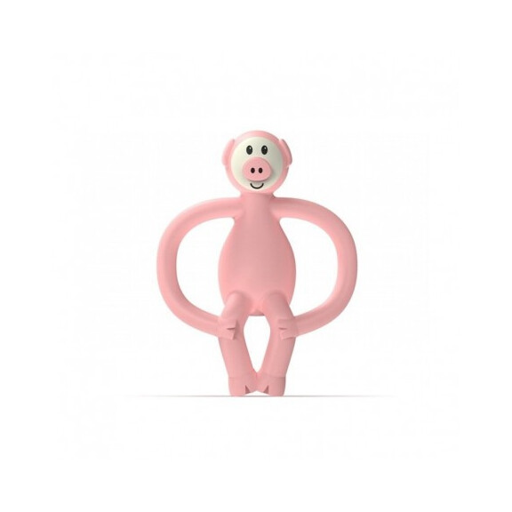 Matchstick Monkey Animal - Piggy Gryzak Masujący ze Szczoteczką