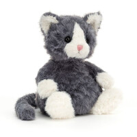 JellyCat - maskotka przytulanka Mitten Kot 19cm Storm
