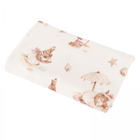Samiboo                    -                    Bambusowy Otulacz Dzianinowy Saint-Tropez Pink