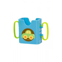 INNOBABY - Uchwyt na Soczek w Kartoniku, Niebieskie Autko, Innobaby
