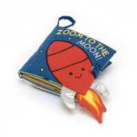 Jellycat  -  Książeczka materiałowa Zoom to the moon