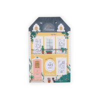 Moulin Roty  -  Kolorowanka z naklejkami Les Parisiennes 642576