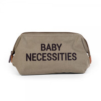 CHILDHOME - Childhome Kosmetyczka Baby Necessities Kanwas Khaki