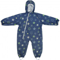 LittleLife - Kombinezon Przeciwdeszczowy z Podszewką All in One Littlelife  -  Stars 6 - 12m
