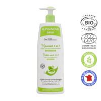 Alphanova Bebe Organiczny Płyn do Kąpieli Dla Dzieci 3 w 1, 500 ml