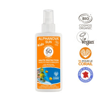 Alphanova Sun Kids, Bio Spray Przeciwsłoneczny, Filtr 50, 125g