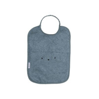 Bamboom  -  Śliniak Bambusowy Frotte Xl, Niebieski, 0m+