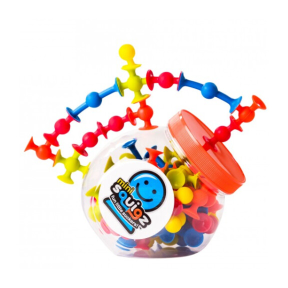 Fat Brain Toys  -  przyssawki mini Squigz 75 el.