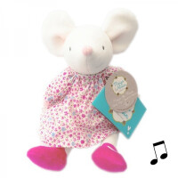 Meiya & Alvin  -  Meiya Mouse Musical Lulluby Doll With Soft Head