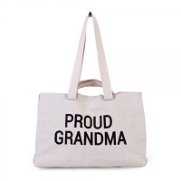CHILDHOME - Childhome Torba Grandma Bag Kanwas Off White