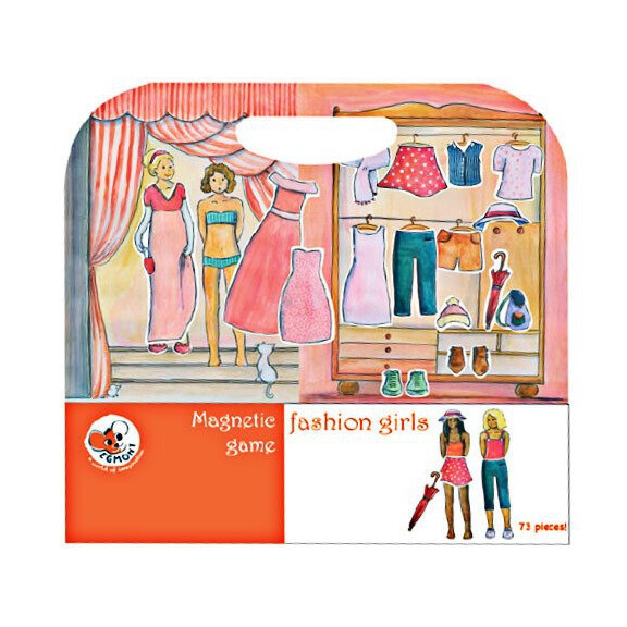 Egmont Toys - Układanka, Gra Magnetyczna - fashion moda