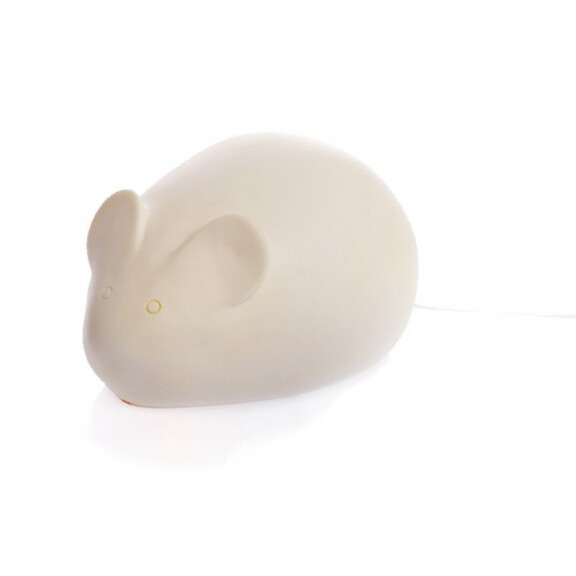 Egmont Toys® - Lampka Nocna Led, Myszka, Biała | Egmont Toys®