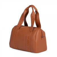 CHILDHOME - Childhome Torba do Wózka Mommy Club Vegan Leather Brown