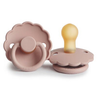 Frigg            -            Smoczek  z Naturalnego Kauczuku Daisy Kauczuk Blush   -            Rozmiar 6-18m