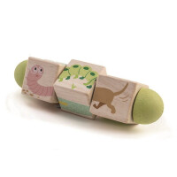 Tender Leaf Toys - Drewniana Układanka, Twist  -  Zwierzątka