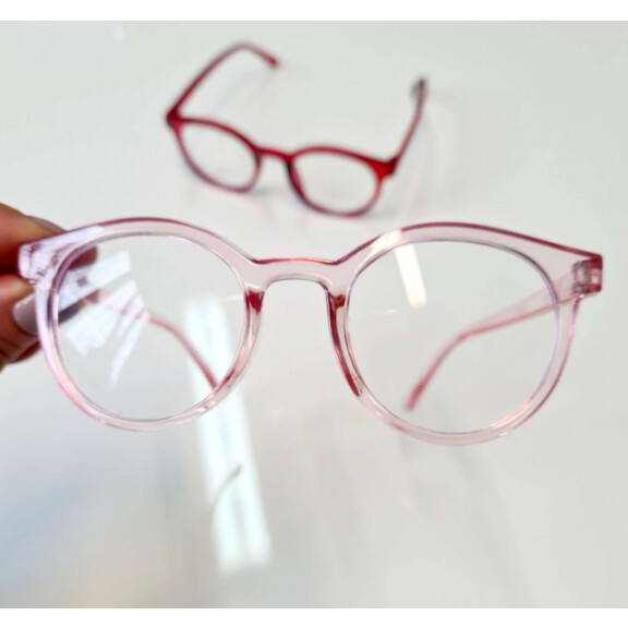 Elle Porte - Okulary z Filtrem Niebieskiego Światła Elle Porte Blue Light  -  Pink 3 - 12 Lat