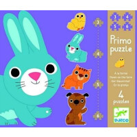 Djeco - Puzzle dla Dzieci Farma