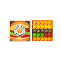 Billes & co    -   Szklane kulki HAMBURGER MINIBOX-10