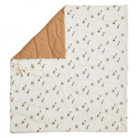 nuuroo - Nuuroo Mata do Zabawy 120x120 cm Dwustronna Bio Bawełna Circus Creme