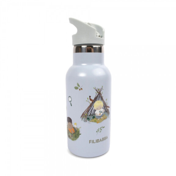 FILIBABBA - Filibabba Butelka na Wodę ze Stali Nierdzewnej Tiny Explorers