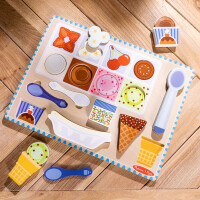 Melissa & Doug - Układanka Magnetyczna 16 el Lody Melissa & Doug
