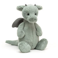 JELLYCAT  - Smok Miętowo - Szary 50 cm