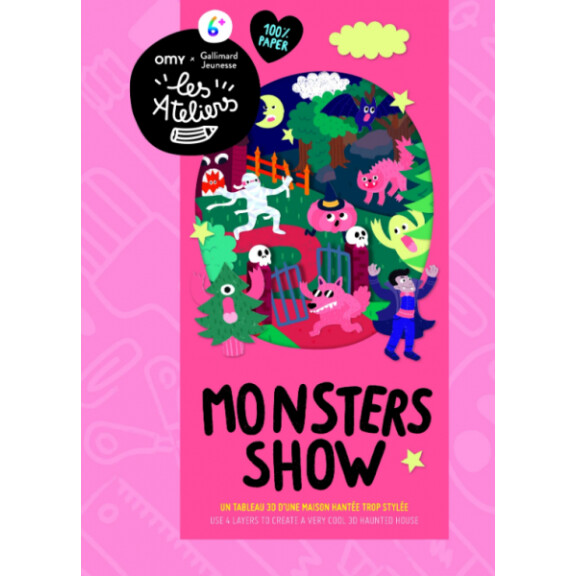 Gallimard - Monsters Show  -  Kreatywna Zabawa | Gallimard®