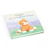 JELLYCAT LIMITED - „ginger, The Courageous Kitten” Książeczka Dla Dzieci