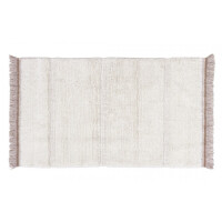 Lorena Canals - Dywan Wełniany Steppe White 80x140 cm Lorena Canals