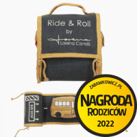 Lorena Canals - Miękka Zabawka Autobus z Pasem do Jazdy Ride&roll Lorena Canals