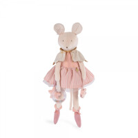Moulin Roty                    -                      Przytulanka Maskotka aktywizująca myszka MAŁA SZKOŁA TAŃCA 667078