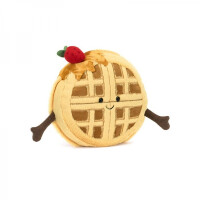 Jellycat  -  Przytulanka Maskotka Amuseables Wesoły Gofr Rene 15 cm