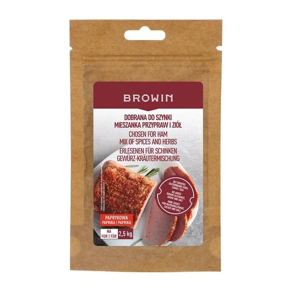 Mieszanka przypraw i ziół do szynki, 30 g | BROWIN, 310003