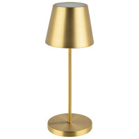 Lampa stołowa 110x305 mm, złota | APS, Merle