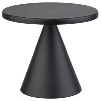 Lampa stołowa 130x115 mm, czarna | APS, Cone Mini