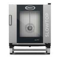 Piec do powolnego gotowania, przechowywania i gotowania nocnego, jednofazowy 750x783x961 mm, zawiasy po prawej stronie | UNOX, SLOWTOP