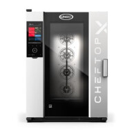 Piec konwekcyjno-parowy nablatowy 860x1180x1219 mm, gazowy, drzwi prawe | UNOX, CHEFTOP-X Digital.ID COUNTERTOP