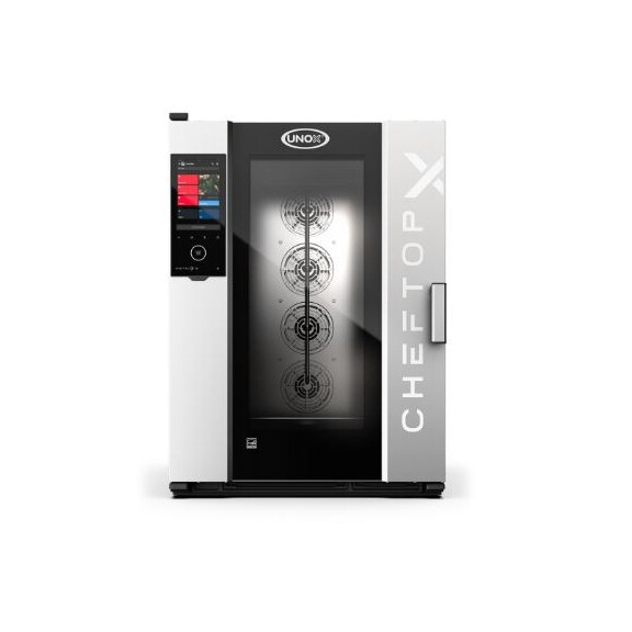 Piec konwekcyjno-parowy nablatowy 860x1180x1219 mm, gazowy, drzwi prawe | UNOX, CHEFTOP-X Digital.ID COUNTERTOP