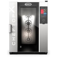 Piec konwekcyjno-parowy nablatowy 860x1180x1219 mm, elektryczny, drzwi lewe | UNOX, CHEFTOP-X Digital.ID COUNTERTOP