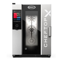 Piec konwekcyjno-parowy nablatowy 750x841x1069 mm, gazowy, drzwi prawe | UNOX, CHEFTOP-X Digital.ID COUNTERTOP