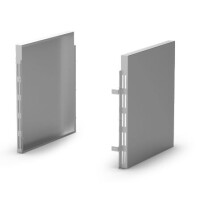 Osłony boczne do wysokich podstaw 51x741x714 mm | UNOX, XUC273