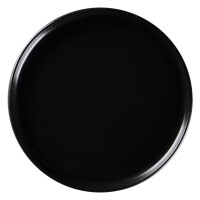 Talerz 20 cm, czarny | RAK, Nordic Porcelain