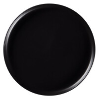 Talerz 23 cm, czarny | RAK, Nordic Porcelain